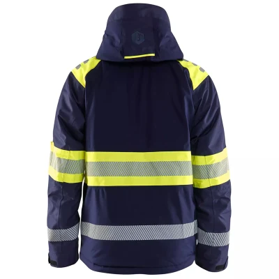 Logotipo personalizado Invierno Mining PPE Hooded impermeable Work Coat soldadura Ropa de alta visibilidad de fábrica