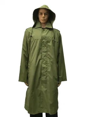 Ropa exterior impermeable Verde cortaviento/ ropa para la lluvia para hombres