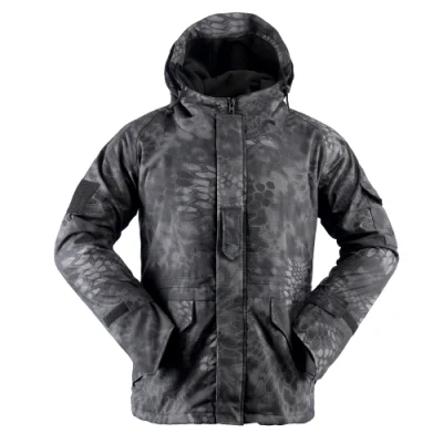  Chaqueta Parka ECWCS de estilo militar G8 de Python negro de alta calidad con forro polar - Fabricante de China