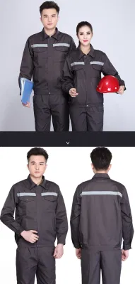 Clásico Ajuste libre pedazo de tejido de alta calidad uniforme de trabajo/Fabricante de origen de la ropa de trabajo personalizable