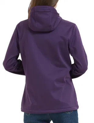  Asiapo China Factory Purple Senderismo Mujer Gimnasio al aire libre Deportes Softshell Chaqueta con forro polar
