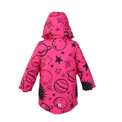  Chaqueta con capucha acolchada para niños, chaqueta para exteriores, chaqueta impermeable, chaqueta para niños.