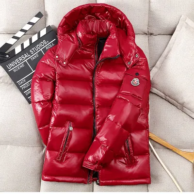 Mejores productos chinos más vendidos: Chaqueta de invierno para hombres con capucha y relleno de plumón para mantener el calor.