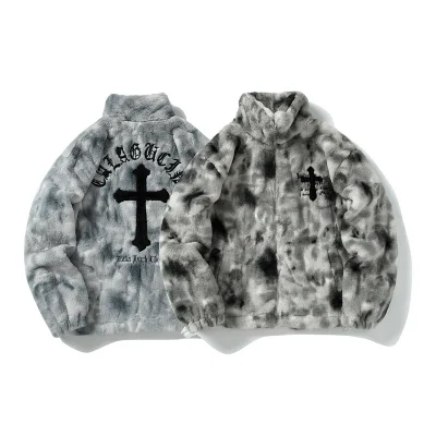  2022 Chaqueta de felpa de invierno de diseño personalizado de alta calidad para hombre chaquetas Chaqueta cálida