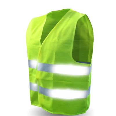 Chalecos de seguridad al por mayor ropa de color naranja alta visibilidad de la noche al aire libre con la construcción de protección de Seguridad chaleco reflectante Ropa de trabajo