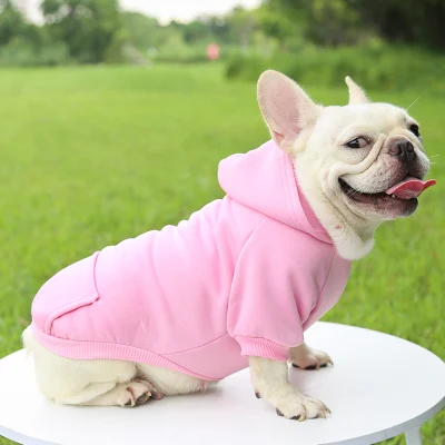  Fabricante Mayoreo Multi-colores cálido invierno perro Hoodie Coat