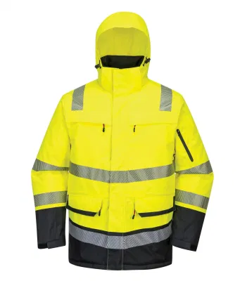 China fábrica OEM ODM fabricante profesional reflectante personalizada Alta Visibilidad Chaleco Chaqueta capucha reflectante