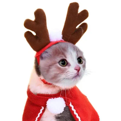  Mayorista Pet producto de lujo Halloween Navidad Pet ropa de traje Gato Ropa para perros