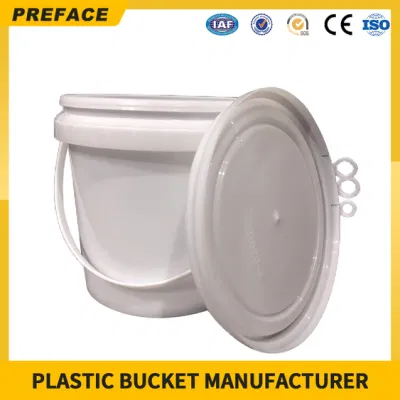  5 Gallon Food Grade Wise Outdoors Premium Caza PP plástico Fabricante de cubos de pintura con tapa giratoria