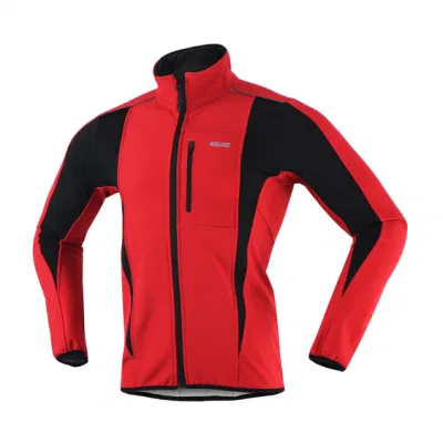  Asiapo China Factory hombres Invierno Montaña cálida Senderismo Camping Softshell Chaqueta con reflectante