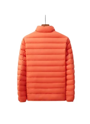  China de invierno al aire libre el estándar japonés el 90% de blanco el plumón de pato Puffer Down Jacket para hombres y mujeres