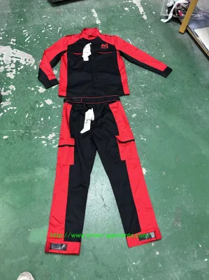 Classic Fit Free drapeado tejido de alta calidad de trabajo uniforme Fuente Fabricante Ropa de trabajo personalizable (W2329)