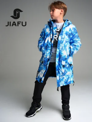  Nueva Moda de llegada niños chicos ropa impermeable de invierno Chaqueta
