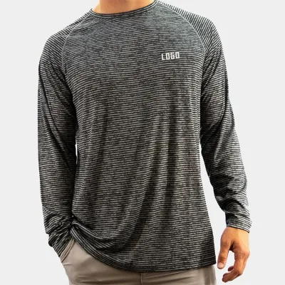  Ropa de pesca al por mayor Caza y Pesca privada de etiqueta personalizada Ropa para hombres