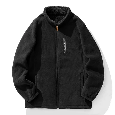  Chaqueta de felpa de invierno para hombre chaqueta deportiva personalizada para Hombres