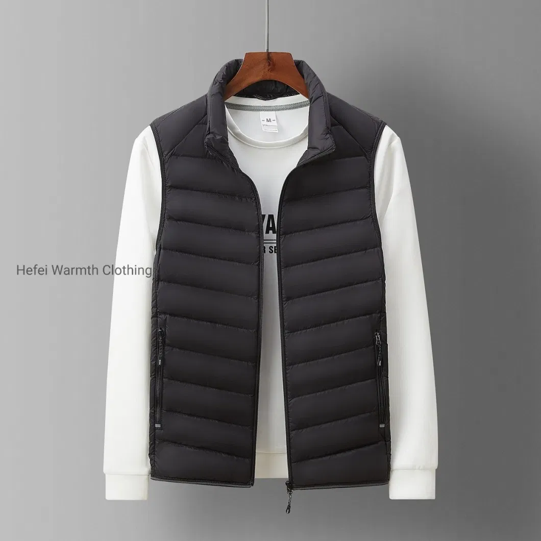 China Factory Custom Black Winter Padding Down Jacket Men