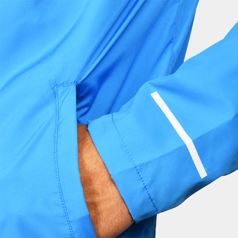 Custom Color Block Zip up Men Sports Windbreaker Jackets