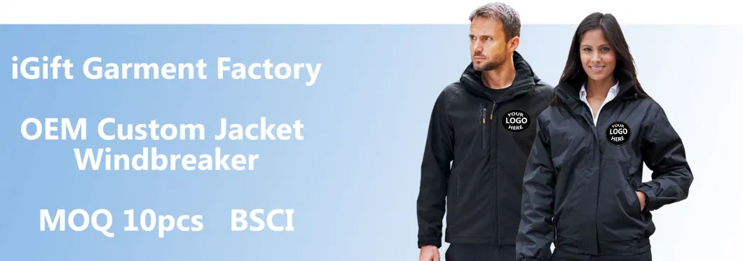Custom Design Winter Jacket Hooded Windbreaker Waterproof School Uniform Material Fabric Supplier