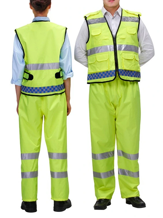 Orange Hi Vis Jackets Men Women Clothing Safety Reflective Vest