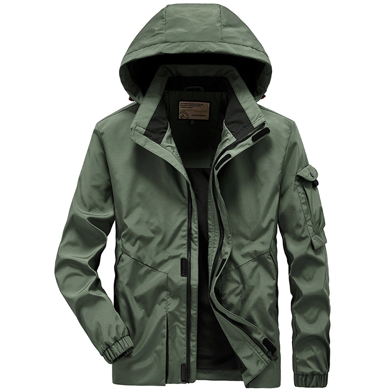 Factory Price Warm Waterproof Windbreaker Outer Coat Winter Jacket for Man with Recycled Fibers Plus Size