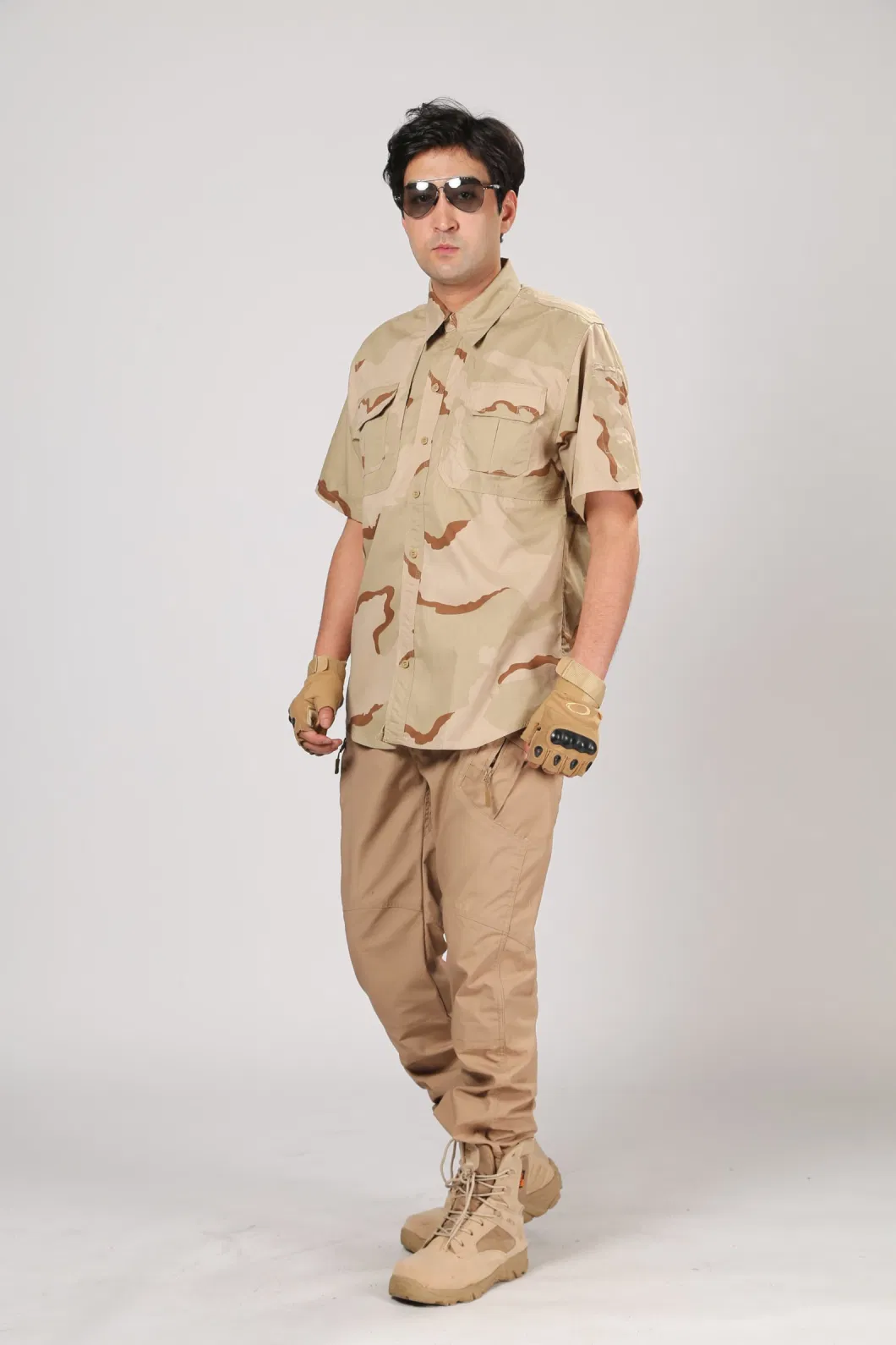 Factory Direct Worker Uniform Comfortable Material Tactical Shirts Rip Stop Work Clothes