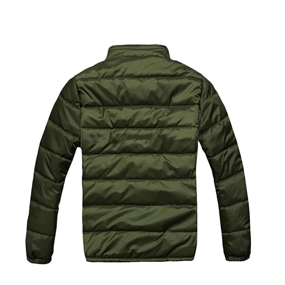 Chinese Custom Apparel Winter Ultralight Mens Padded Jacket Down Jacket with Logo
