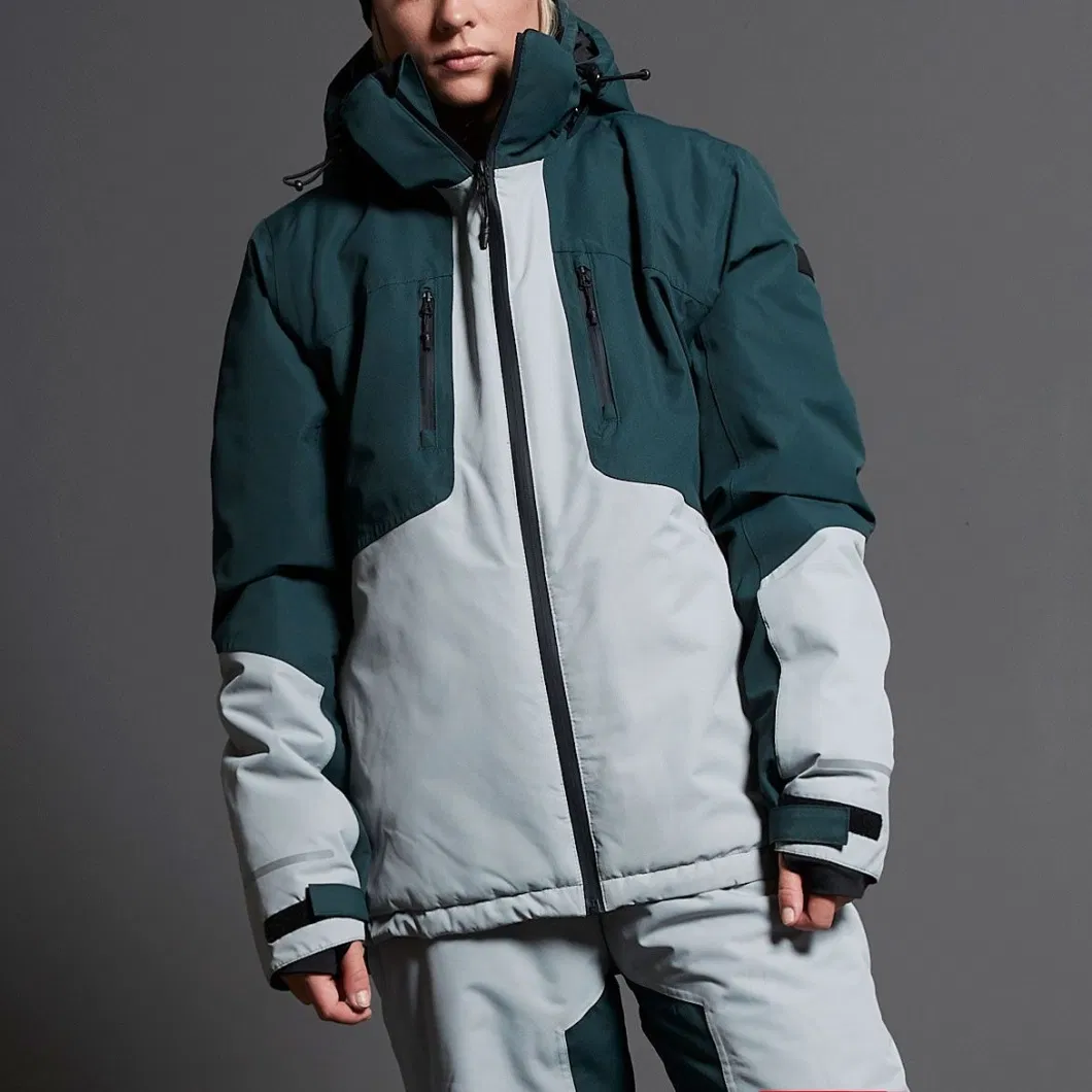 Custom Print Oversize Soft Shell Snow Ski Jackets Women&prime;s Waterproof Water Proof Ski Jacket Women