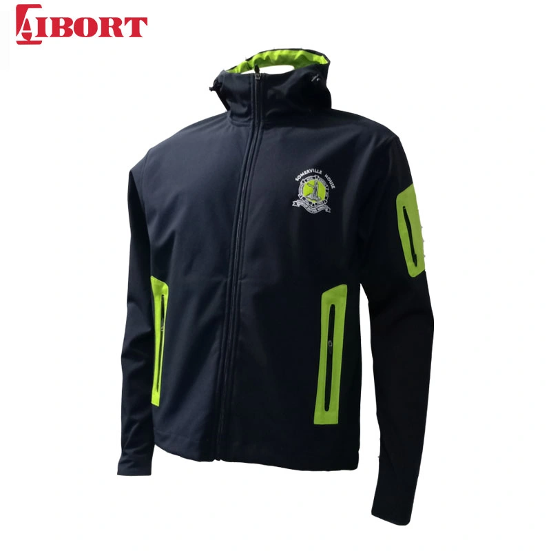 Aibort Factory Wholesale Men&prime;s Softshell Hooded Jacket (SFJK-07)