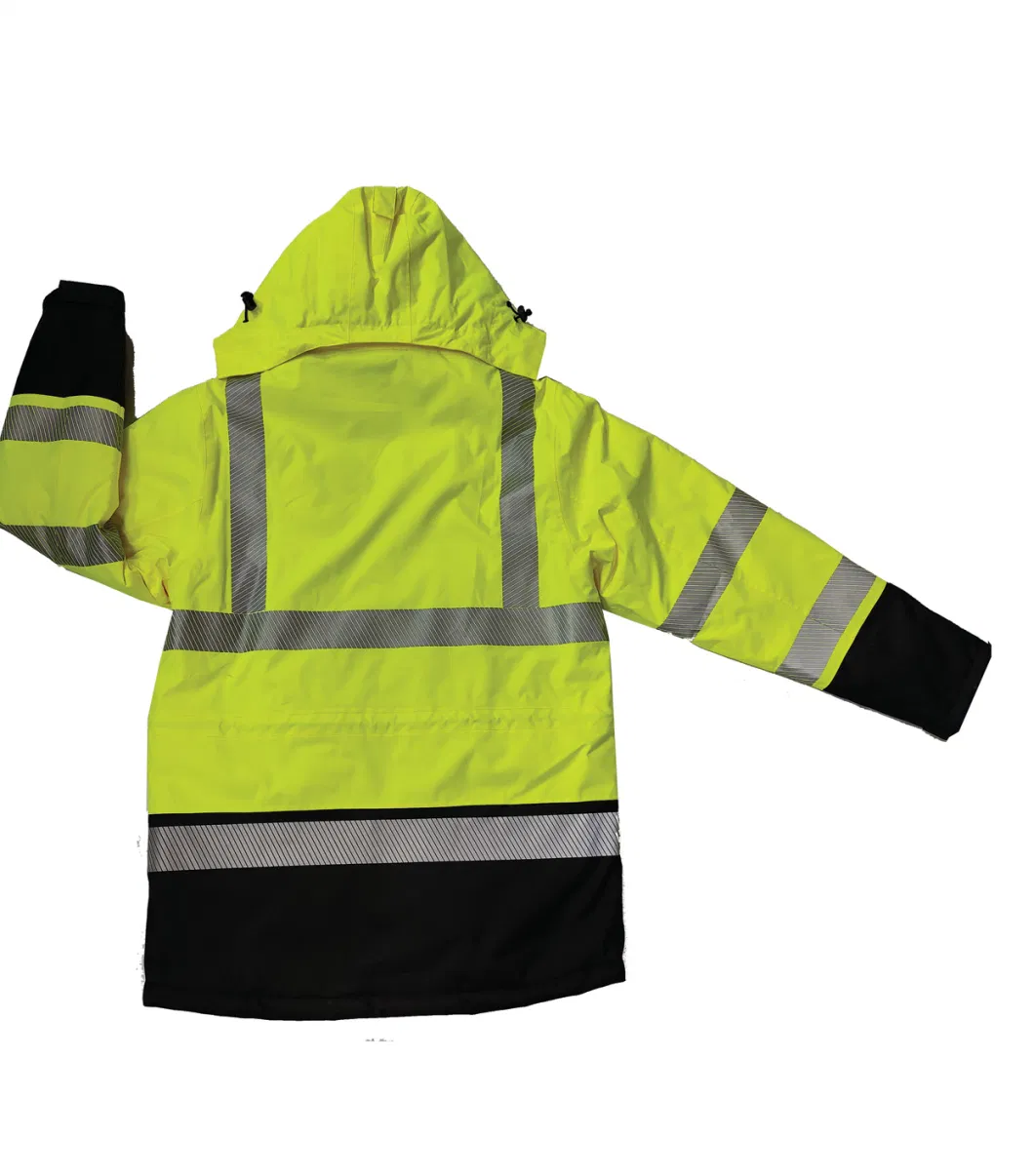 China Professional Factory OEM ODM Manufacturer Customized Reflective Safety Vest High Vis Reflective Hood Jacket