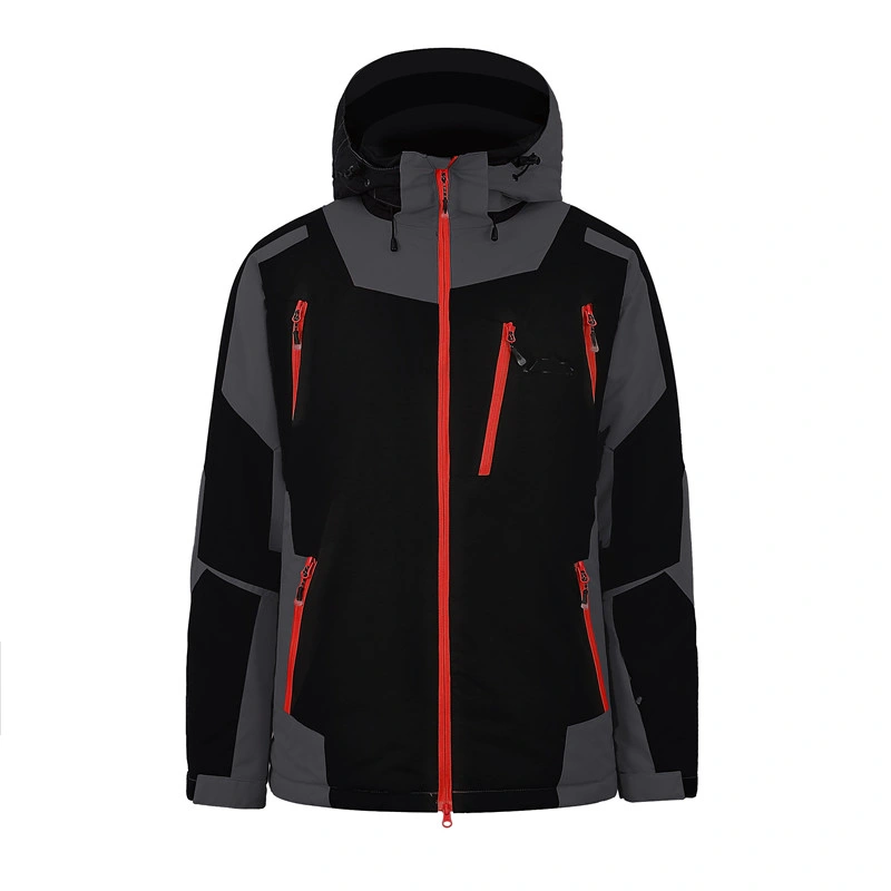 Factory Cheap Popular Breathable Hooded Thick Mens Ski Jacket