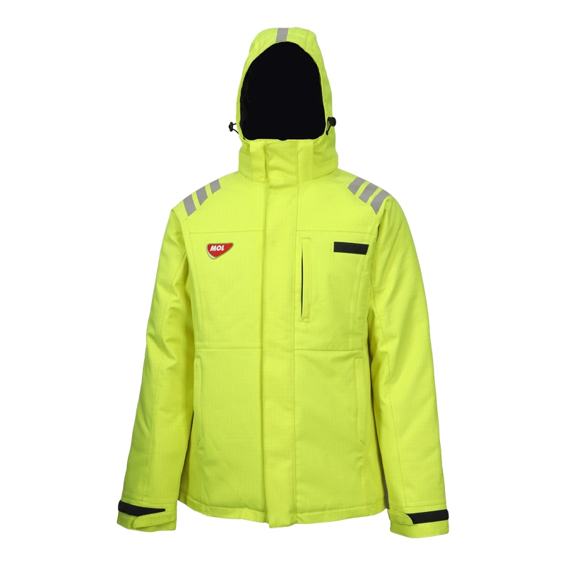 Customized Waterproof Oil Resistance Antistatic Permanent Flame Retardant Winter Jacket