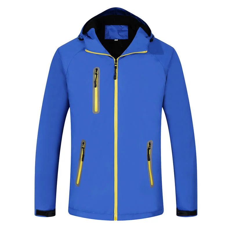 Winter Couple Jackets Three-in-One Detachable Climbing Clothes Thickened Outdoor Cold-Proof Jackets