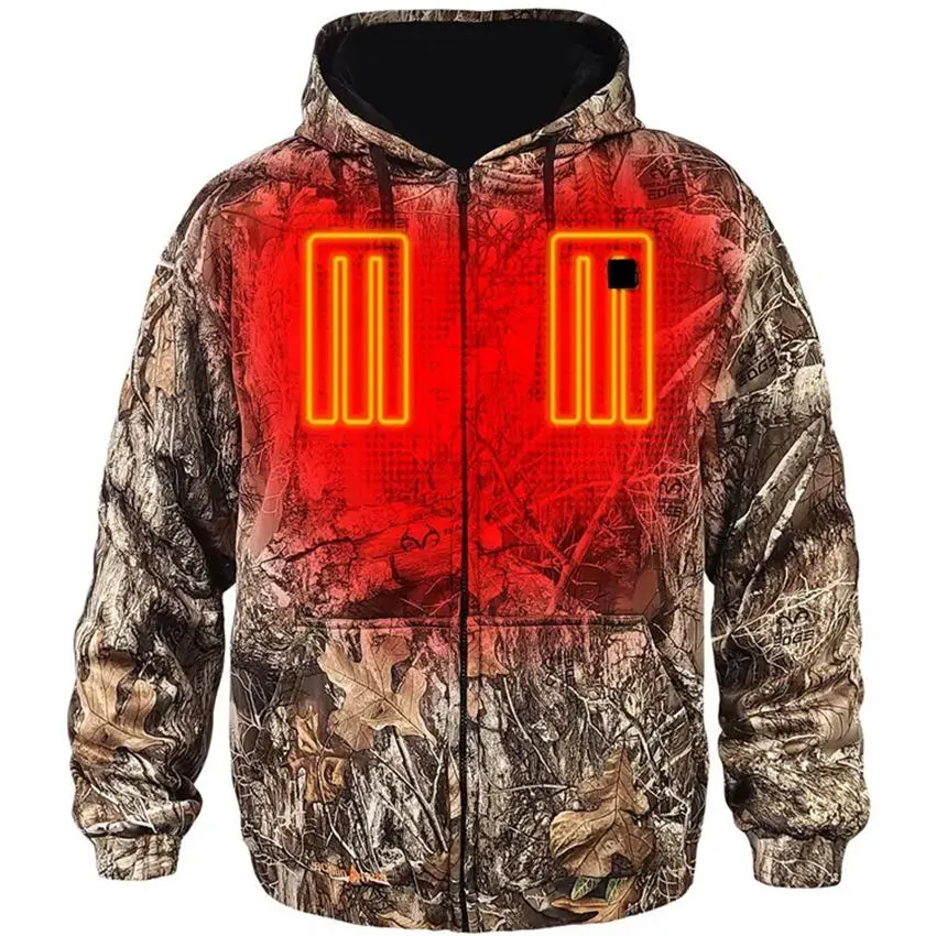 Breathable Battery Heated Hunting Clothes Warm and Comfortable