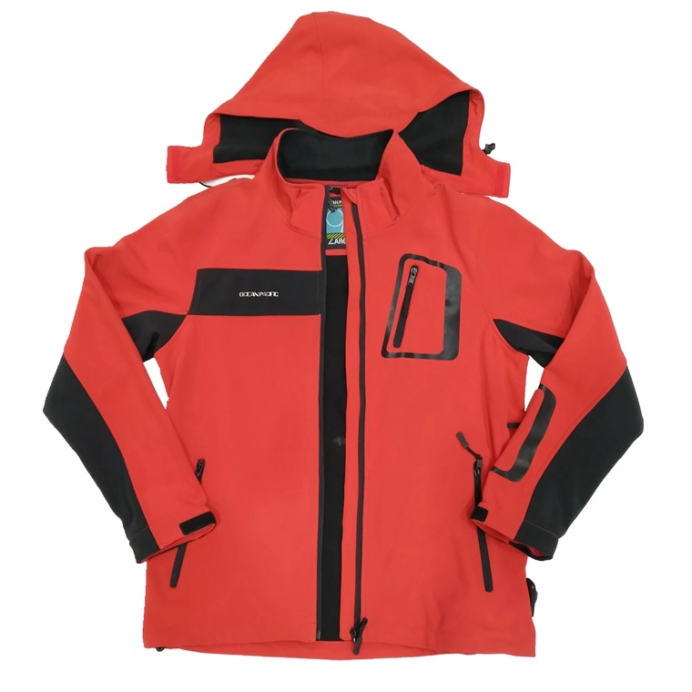 China Made Softshell Jacket Custom Logo Winter Men&prime;s Windproof Waterproof Fleece Lined Outdoor Jackets