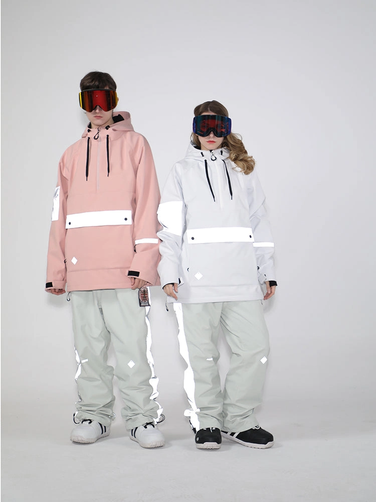 Hiworld Women Fashion Sports Alpine Messenger Glimmer Snow Outdoor Waterproof Coat Jacket