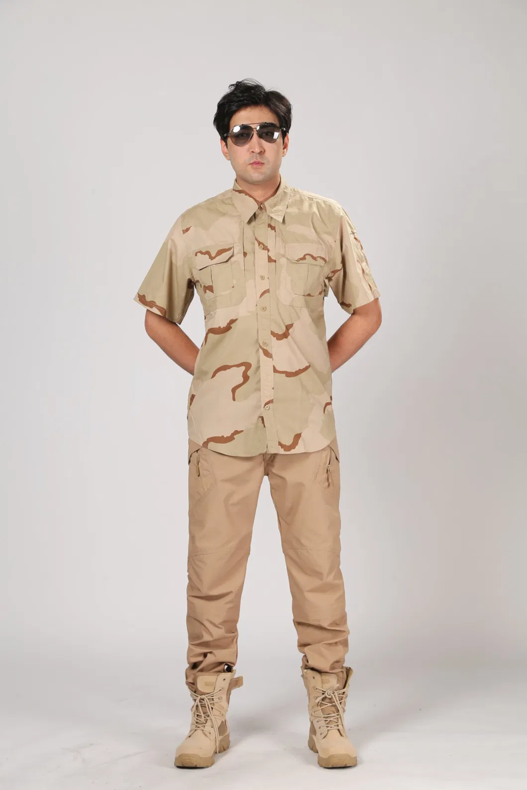 Factory Direct Worker Uniform Comfortable Material Tactical Shirts Rip Stop Work Clothes