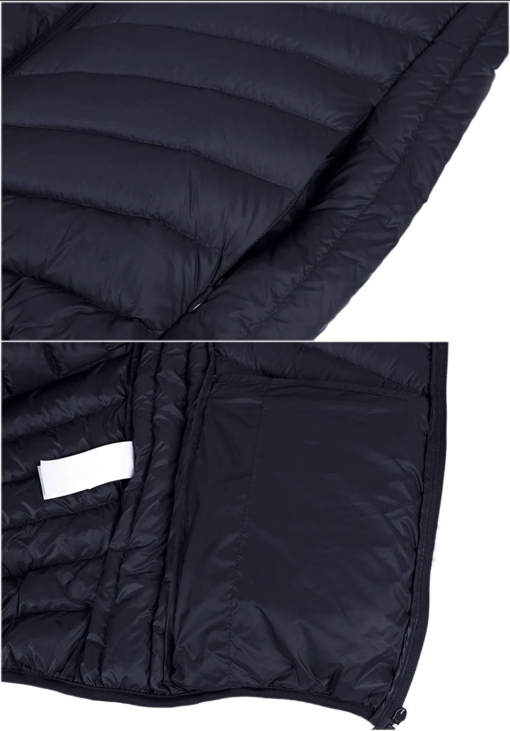 Custom Logo Men&prime; S Padded Winter Waterproof Windproof Fleece Down Jacket