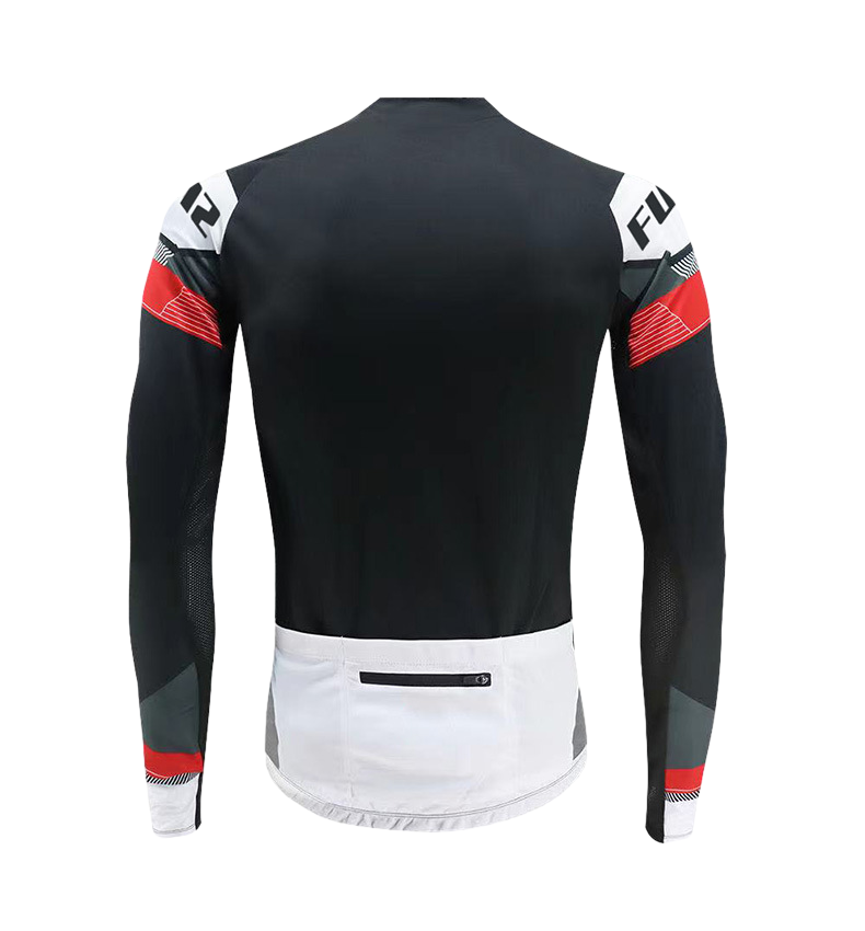 New Long-Sleeved Cycling Clothes Men&prime;s Jacket Summer and Autumn Soaking Wet Gas Quick Drying Outdoor Road Car Team Uniform
