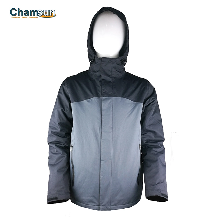 Wholesale Men&prime;s Casual 3 in 1 Jacket Removable Inner Fleece Jacket