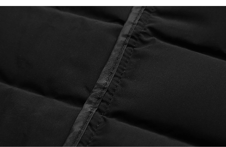 Ladies Duck Down Quilted Jackets Warm Men Hooded Jacket Waterproof Winter Jacket Down Coat Solid Lightweight Casual Fashion Winter Vest