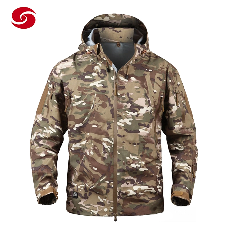 Outdoor Hiking Waterproof Military Tactical Combat Jacket Winter Jacket Interchange Jacket Outdoor Jacket Winter Men Jacket