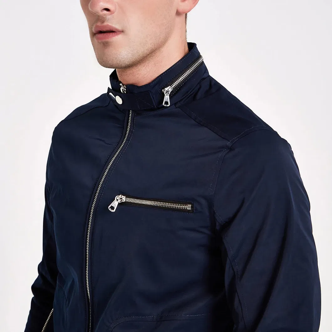 Manufacturer Fashion Navy Jacket Outdoor Windproof Softshell Jacket Keep Warm Autumn Winter