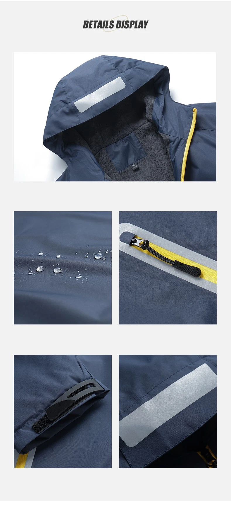 Manufacturers Wholesale Outdoor Storm Jacket Custom Work Clothes Auto Repair Express Cargo Coat Windproof Warm Windbreaker
