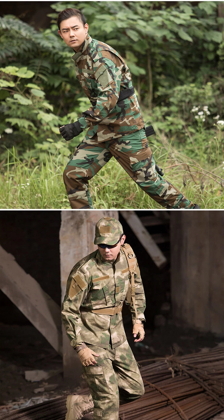 Sabado Wholesale Tactical Camouflage Uniform Anti-Wrinkle Outdoor Hunting Camo Uniform Clothing