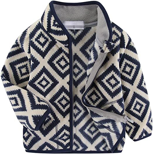 OEM Printed Kids Fleece Warm Stylish Winter Soft Jacket Manufacturer