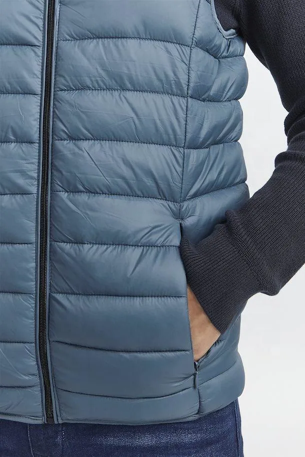 Custom Winter Jacket Men&prime;s Fit Zipper Puffer Vest