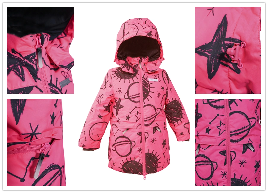 Kid&prime;a Padding Hooded Jacket, Outdoor Jacket, Waterproof Jacket, Children Jacket