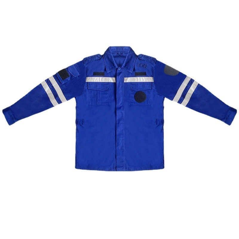 Factory Supply Polyester / Cotton Reflective Uniform &amp; Work Clothes for Men