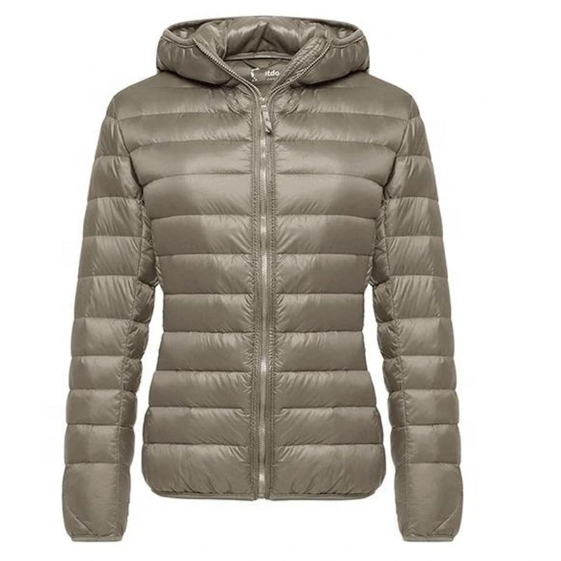 Lightweight Hooded Packable Ultralight Coat Breathable Warm Winter Outwear Coat Women Down Jackets