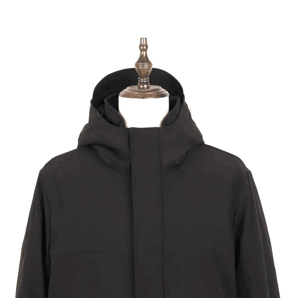 Manufacturers Wholesale Winter Warming Down Fleece Jackets Hoodie Men Puffer Goose Down Coats Custom